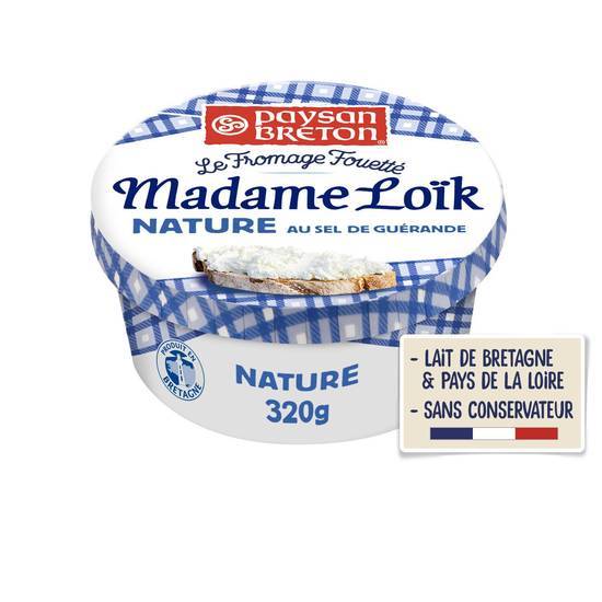 Paysan Breton - Fromage à tartiner nature fouetté madame loik au sel de Guérande
