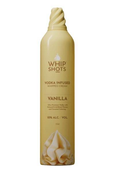 Whipshots Vanilla Vodka Infused Whipped Cream (375 ml)