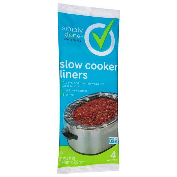 Simply Done Slow Cooker Liners (4 ct)