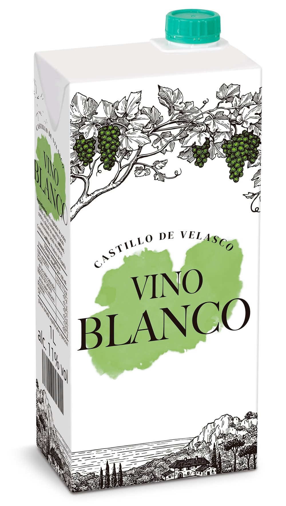 Vino Blanco Castillo De Velasco Brik 1 L