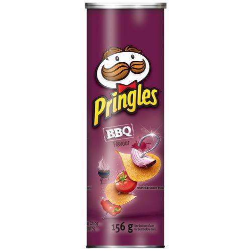 Pringles croustilles à saveur bbq (156 g) - flavour potato chips bbq (156 g)