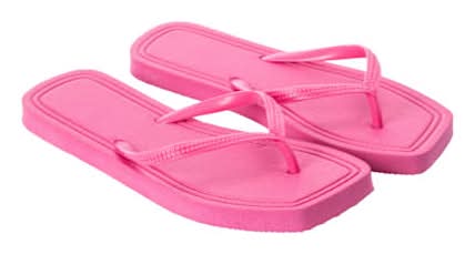 Juniors Summer Flip Flops Womens 7/8 Pink