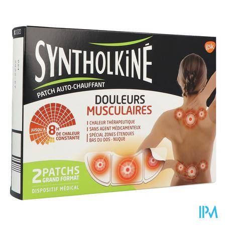 Syntholkine Patch Chauffant Autoadhesif 8h Gm 2 Muscle & articulation - Santé