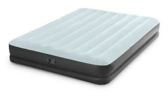 Intex Mid Rise Air Mattress With Internal Usb Pump, Queen