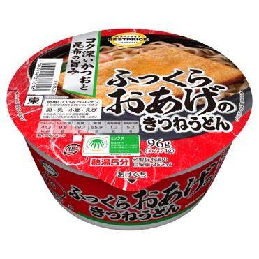 トップバリュ ベストプライス きつねうどん 96g