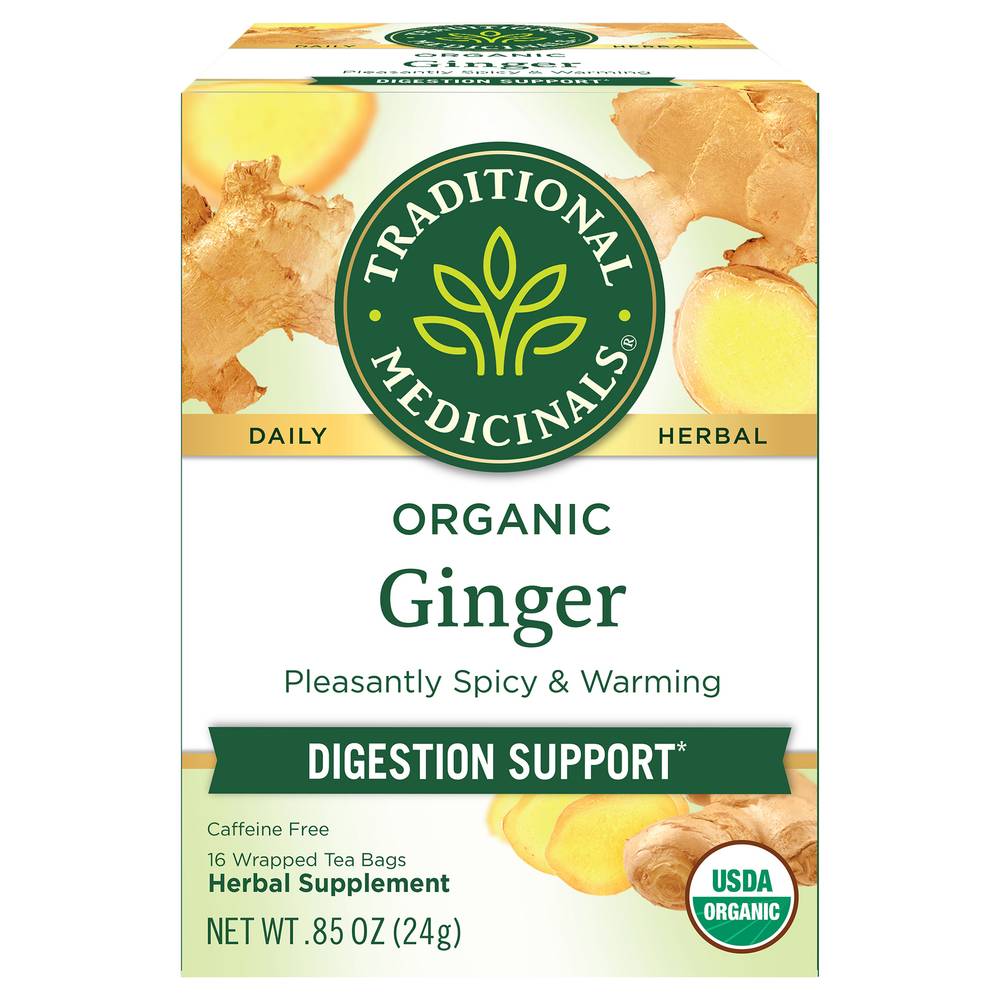 Traditional Medicinals Ginger Herbal Supplement (0.85 oz)
