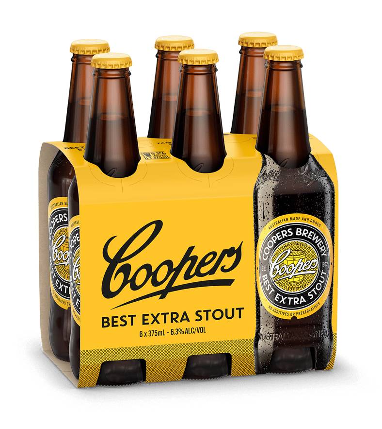 Coopers Extra Stout Bottle 6x375ml