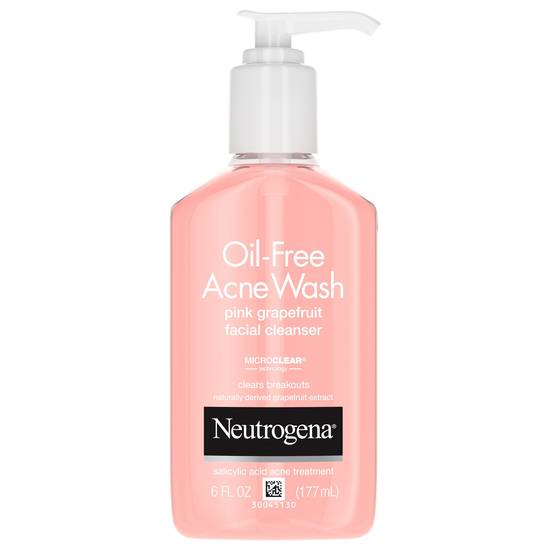 Neutrogena Oil-Free Pink Grapefruit Salicylic Acid Acne Wash
