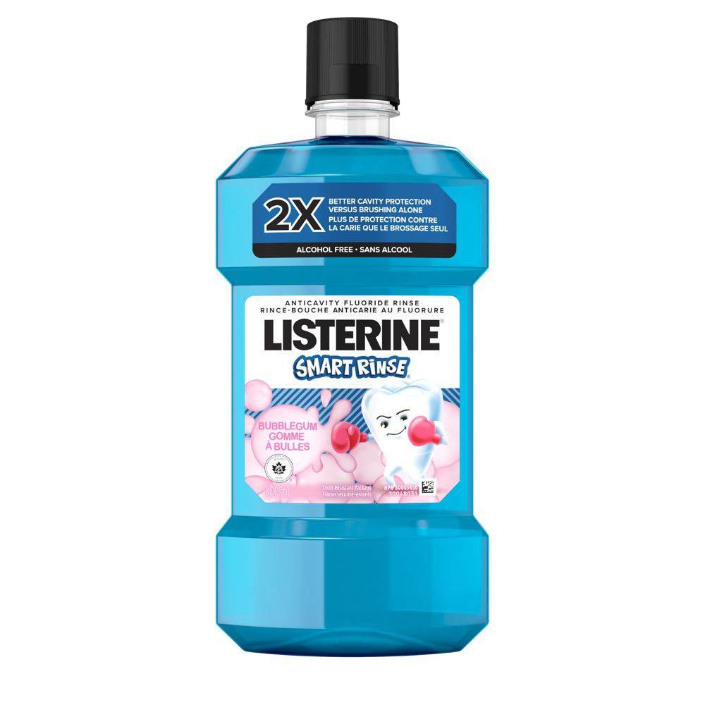 Listerine Smart Rinse Bubblegum (500 ml)