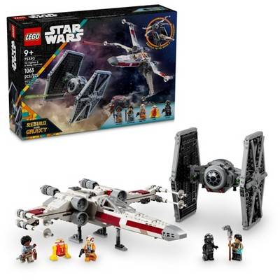 LEGO Star Wars Tie Fighter & X-Wing Mash-Up Building Set (1063 ct)