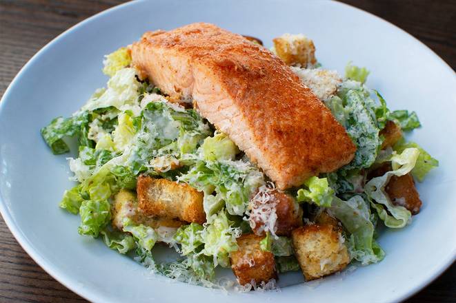 Charlotte's Salmon Caesar Salad
