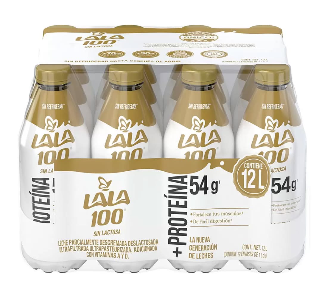 Lala 100 Proteína Semidescremada 12/1 L