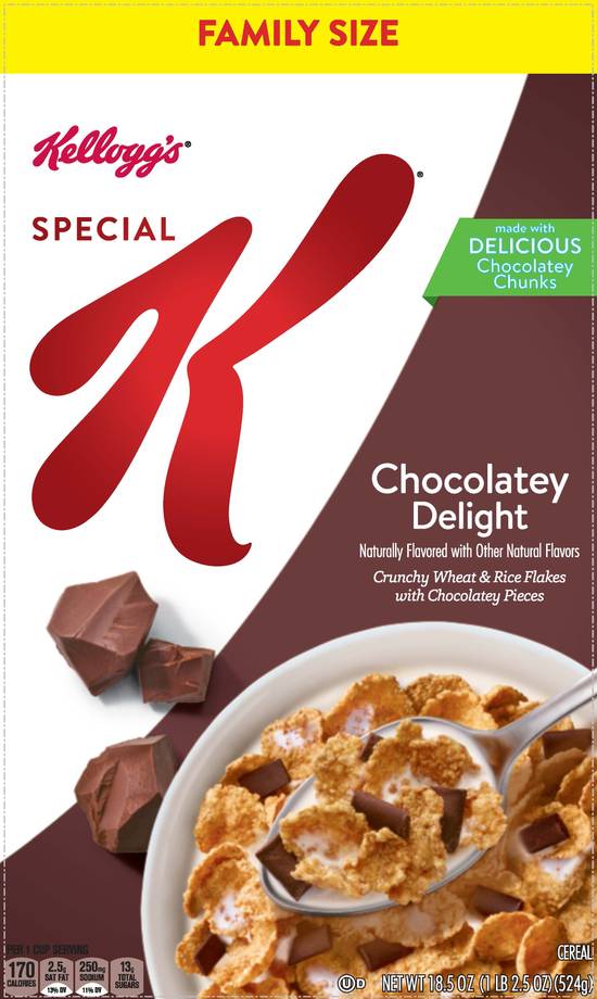 Kellogg's Special K Chocolatey Delight Value Size (18.5 oz)