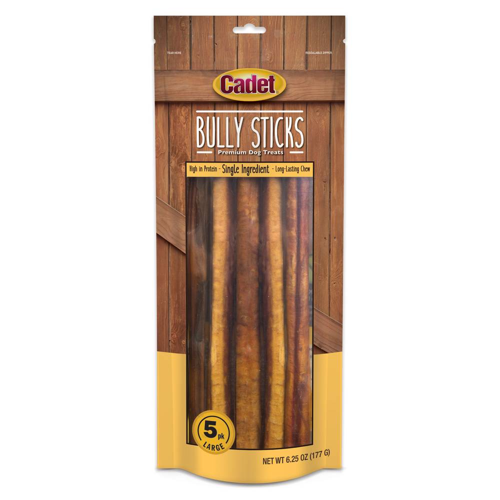 Cadet Bully Sticks Premium Dog Treats