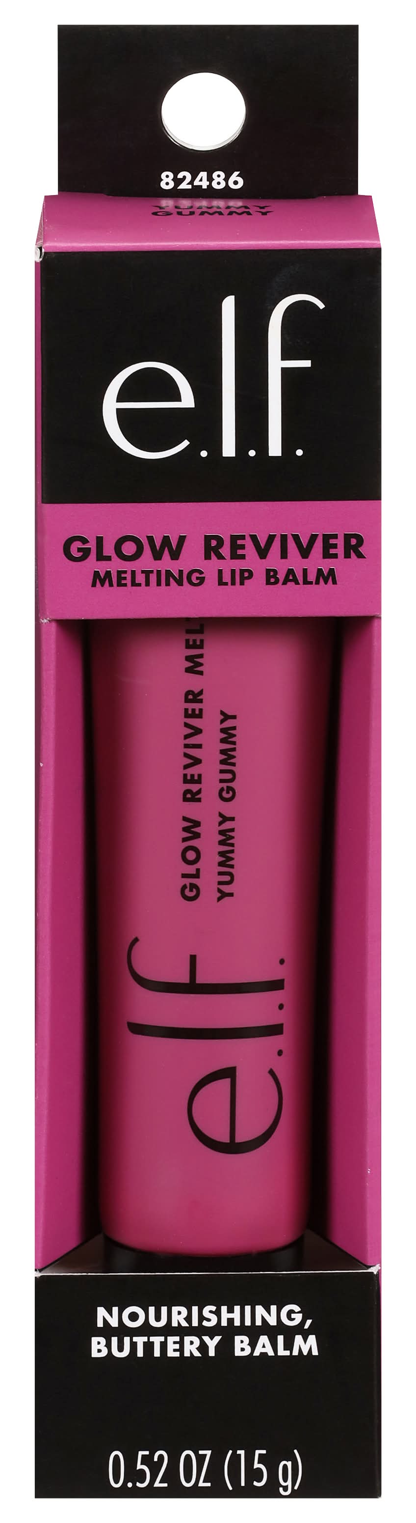 e.l.f. Glow Reviver Melting Lip Balm, Yummy Gummy (0.52 oz)