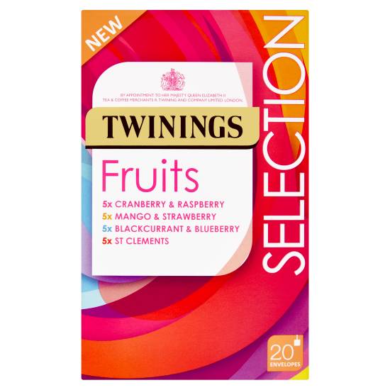 Twinings Fruits Selection 20 Envelopes 40g