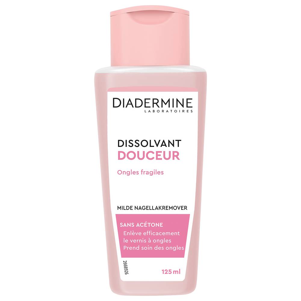 Diadermine - Dissolvant douceur ongles fragiles et sensibles (125 ml) (125ml)