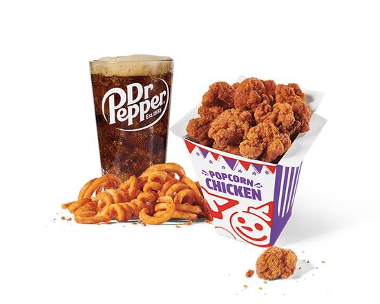 Large Spicy Popcorn Chicken Combo