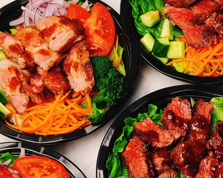 ニク男とニク子のステーキ丼！！Steak Rice Bowlの出前・宅配・テイクアウトメニュー ウーバーイーツ