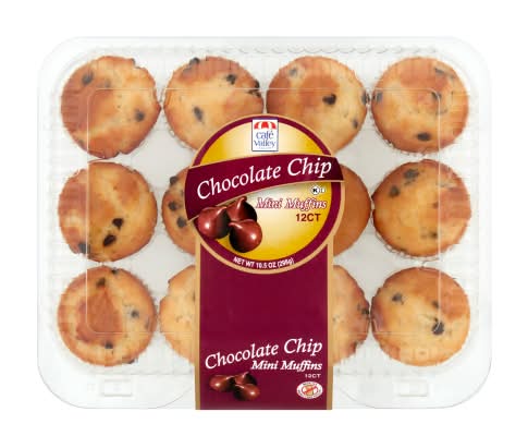 Café Valley Chococolate Chip Muffins (10.5 oz)