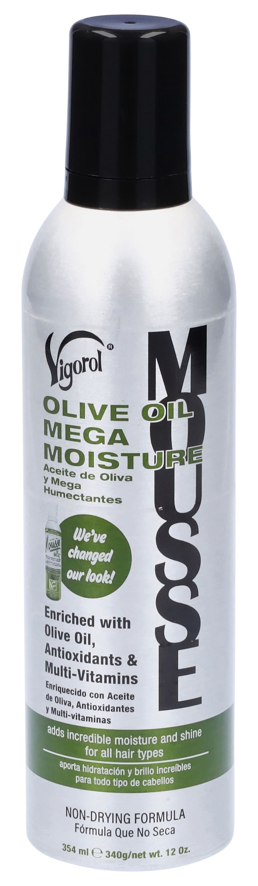 Vigorol Olive Oil Mega Moisture Mousse (12 oz)