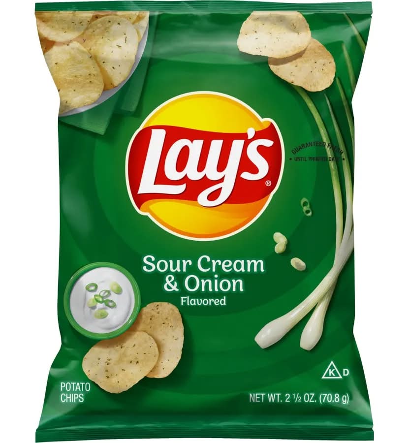 Lay's Potato Chips Sour Cream & Onion