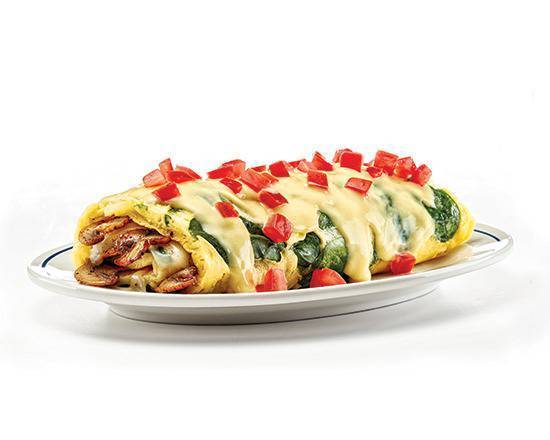 Spinach & Mushroom Omelette