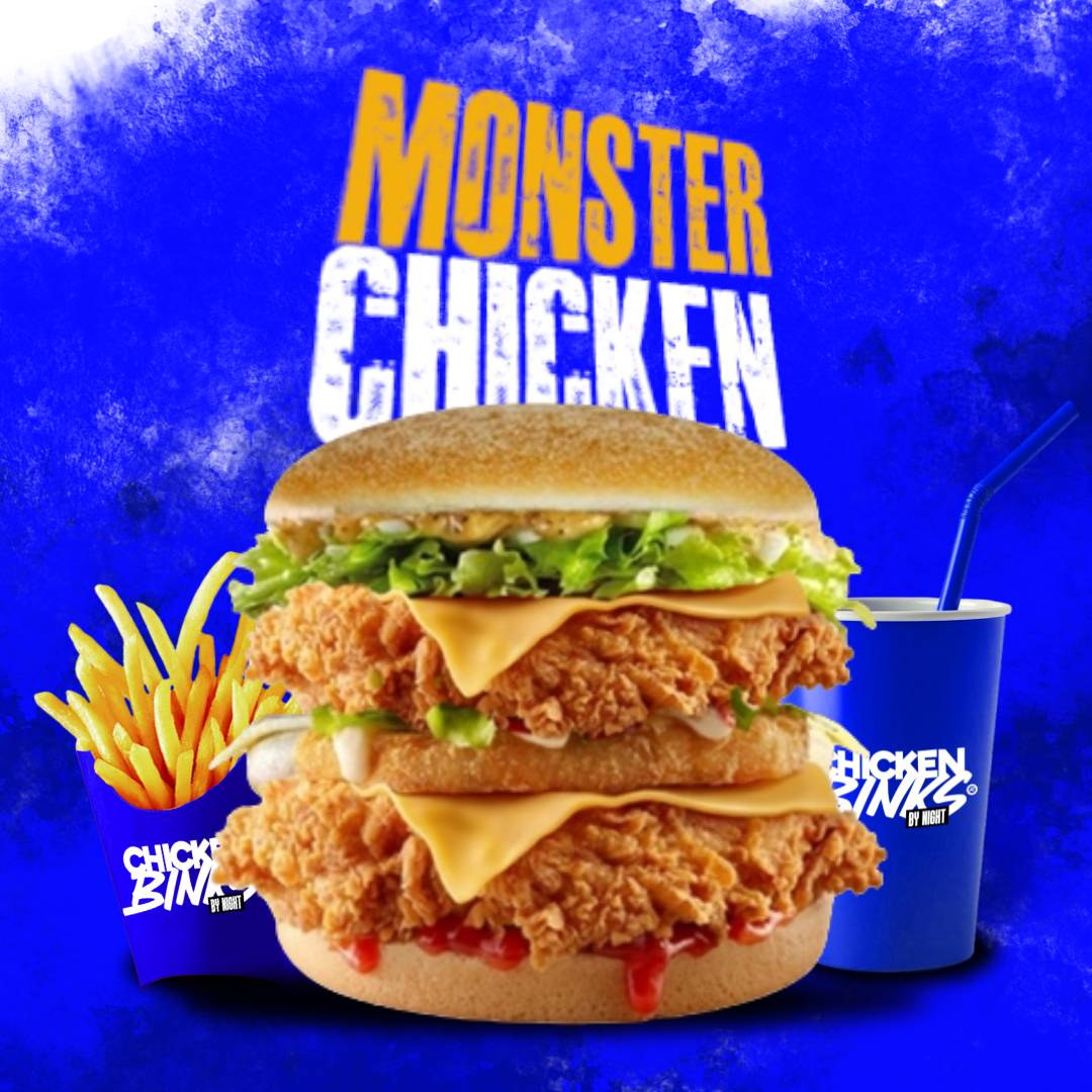 MENU  MONSTER CHICKEN