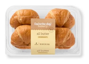 Favorite Day Butter Croissants (9.2 oz, 4 ct)