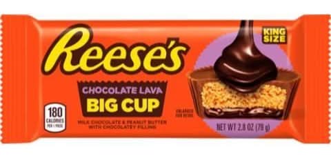 Reese's Peanut Butter Big Cup Candy, Chocolate (2.8 oz)