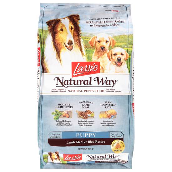 Lassie natural sale way dog food