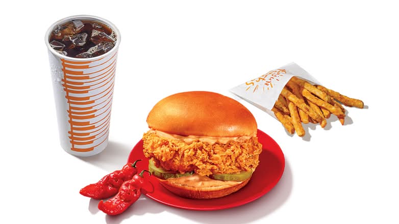 Ghost Pepper Chicken Sandwich Combo