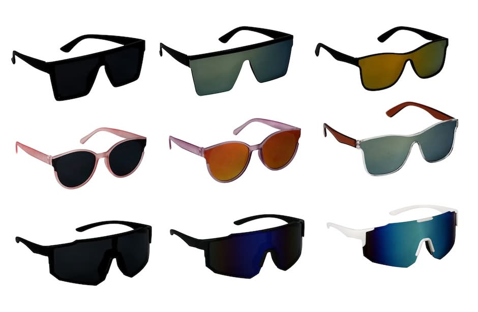 Shield Sunglasses, Assorted Designs, 1-ct.