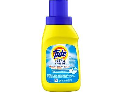 Tide Simply Clean & Fresh Refreshing Breeze Laundry Detergent Liquid, 10 Oz. (00763)