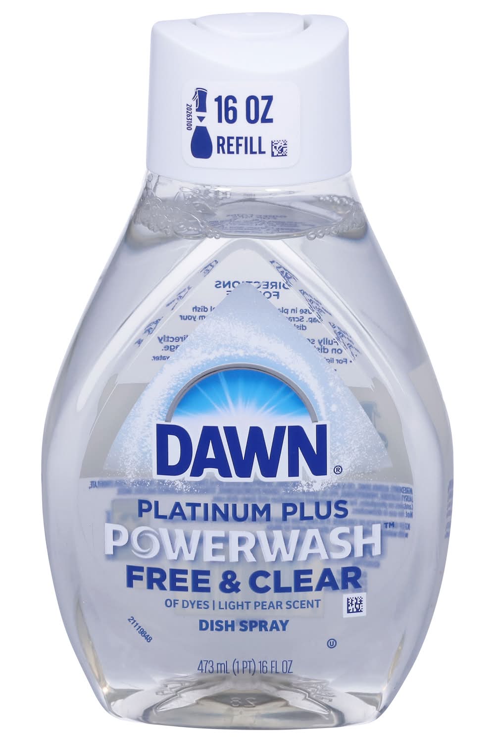 Dawn Platinum Powerwash Free & Clear Dish Spray (16 fl oz)