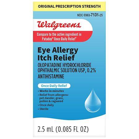 Walgreens Eye Allergy Itch Relief (2.5 ml)