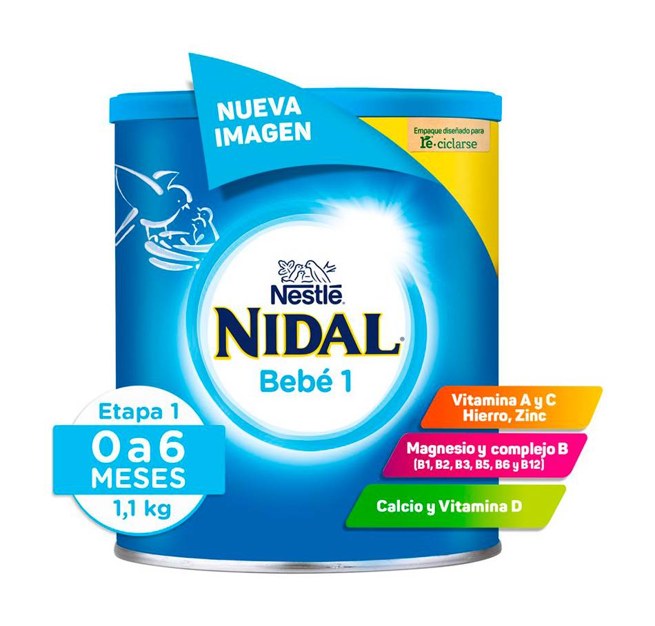 Nestlé · Fórmula nidal bebé 1 (1,1 kg)