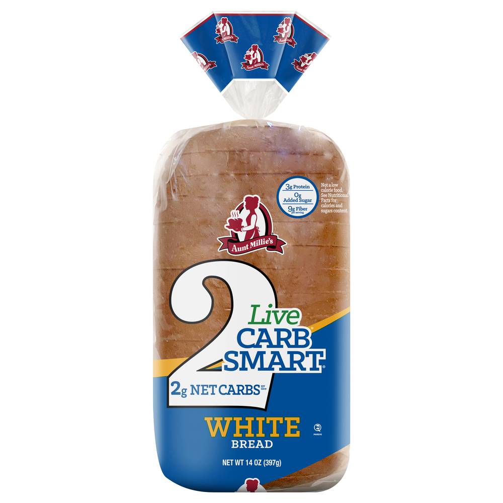 Aunt Millie's Live Carb Smart White Bread (14 oz)