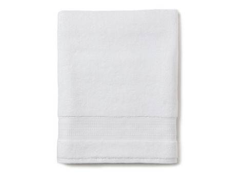 Martha Stewart Solid Color 100% Cotton Bath Towel (white)