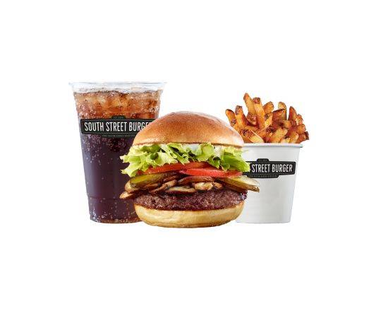 Halal Burger Combo (5 oz)