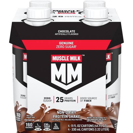 Muscle Milk Protein Nutrition Shake, Chocolate