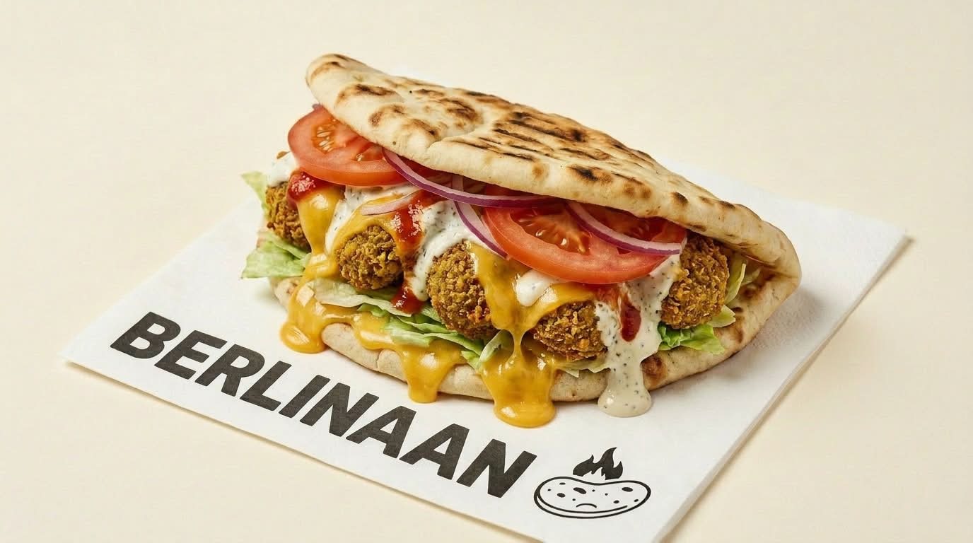 🫓🧆 Naan Falafel