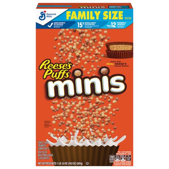 Reese's Puffs Minis Breakfast Cereal (peanut-butter-chocolate)