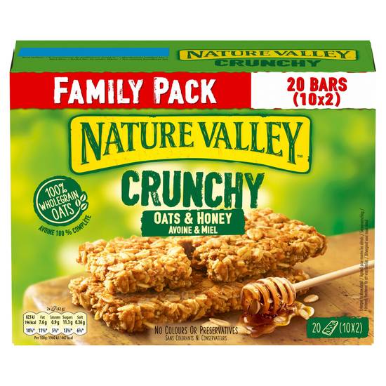 Nature Valley Crunchy Cereal Bars 10 Pack