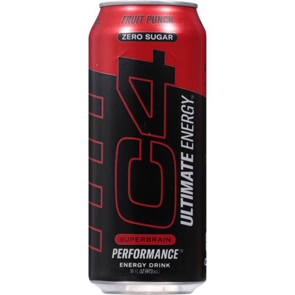 C4 Ultimate Energy Fruit Punch 16oz