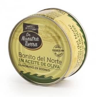 Bonito del norte en aceite de oliva De Nuestra Tierra 81 g.