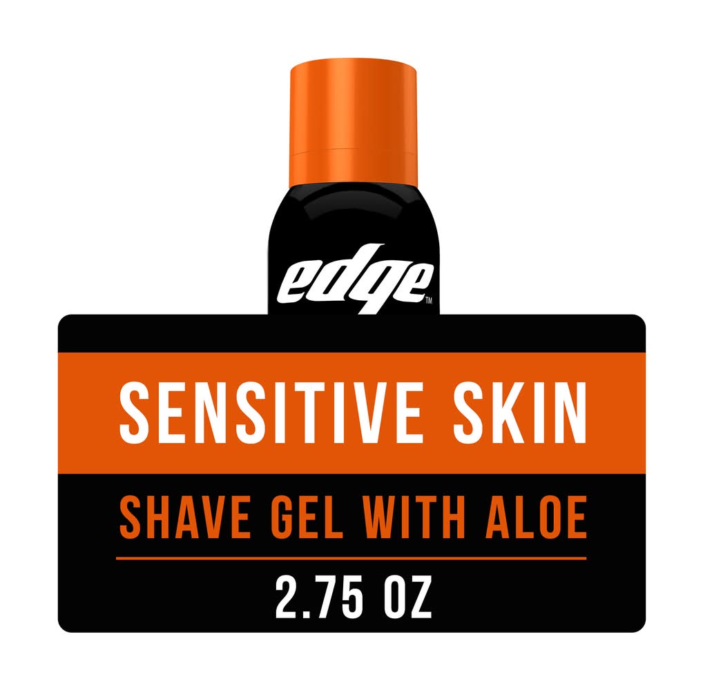 Edge Sensitive Skin Shave Gel, Men (2.75 oz)