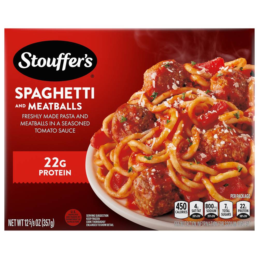 Stouffer's Spaghetti With Meatballs