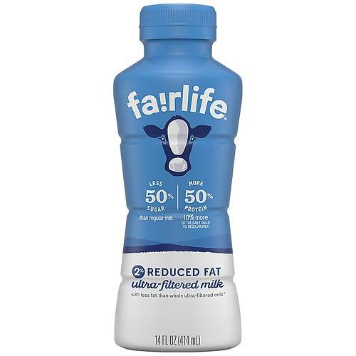 Fairlife 2% Reduced Fat Ultra-Filtered Milk - 14.0 fl oz