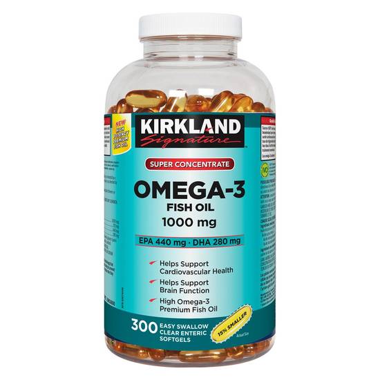 Kirkland signature omega 3 fish online oil